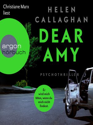 cover image of Dear Amy--Er wird mich töten, wenn Du mich nicht findest
